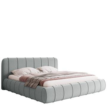 Calrosin Sengeramme 180x200 cm med Oppbevaring - Lys grå - Møbler - Senger - Sengeramme & sengestamme