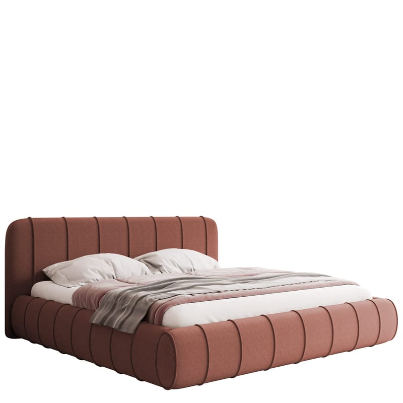 Calrosin Sengeramme 200x200 cm med Oppbevaring - Rosa - Møbler - Senger - Sengeramme & sengestamme