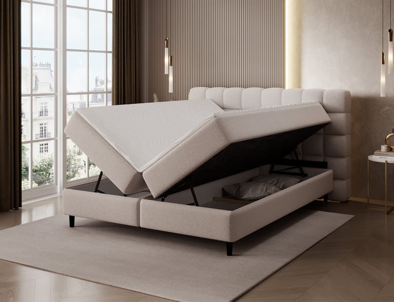 Camma sengepakke kontinentalseng med oppbevaring 160x200 cm - Paolli 18 - Møbler - Senger - Kontinentalsenger