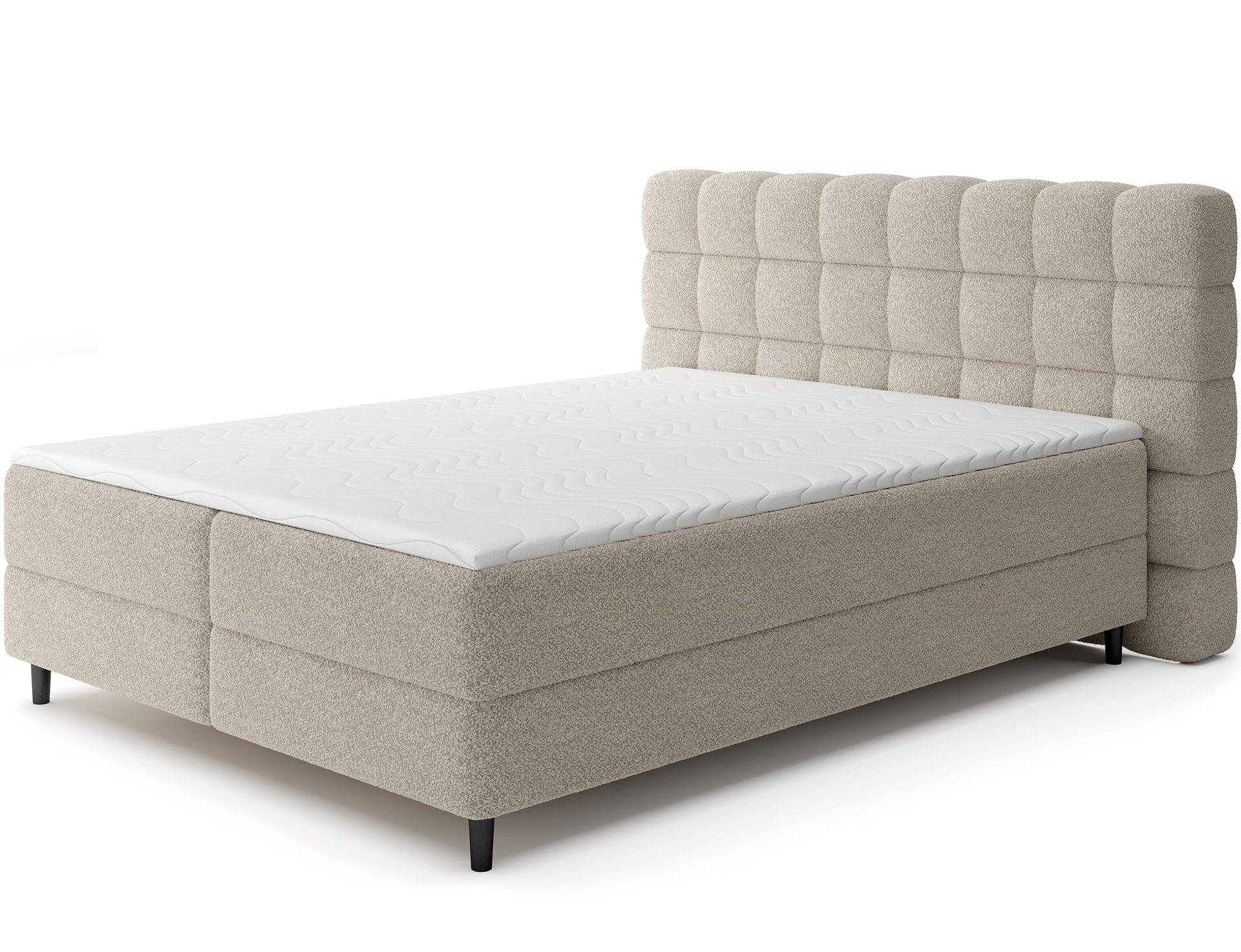 Camma sengesett kontinentalseng med oppbevaring 140x200 cm - Royal 20