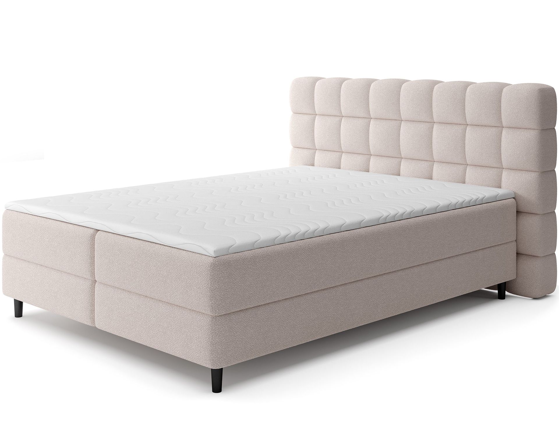 Camma sengesett kontinentalseng med oppbevaring 140x200 cm - Paolli 18