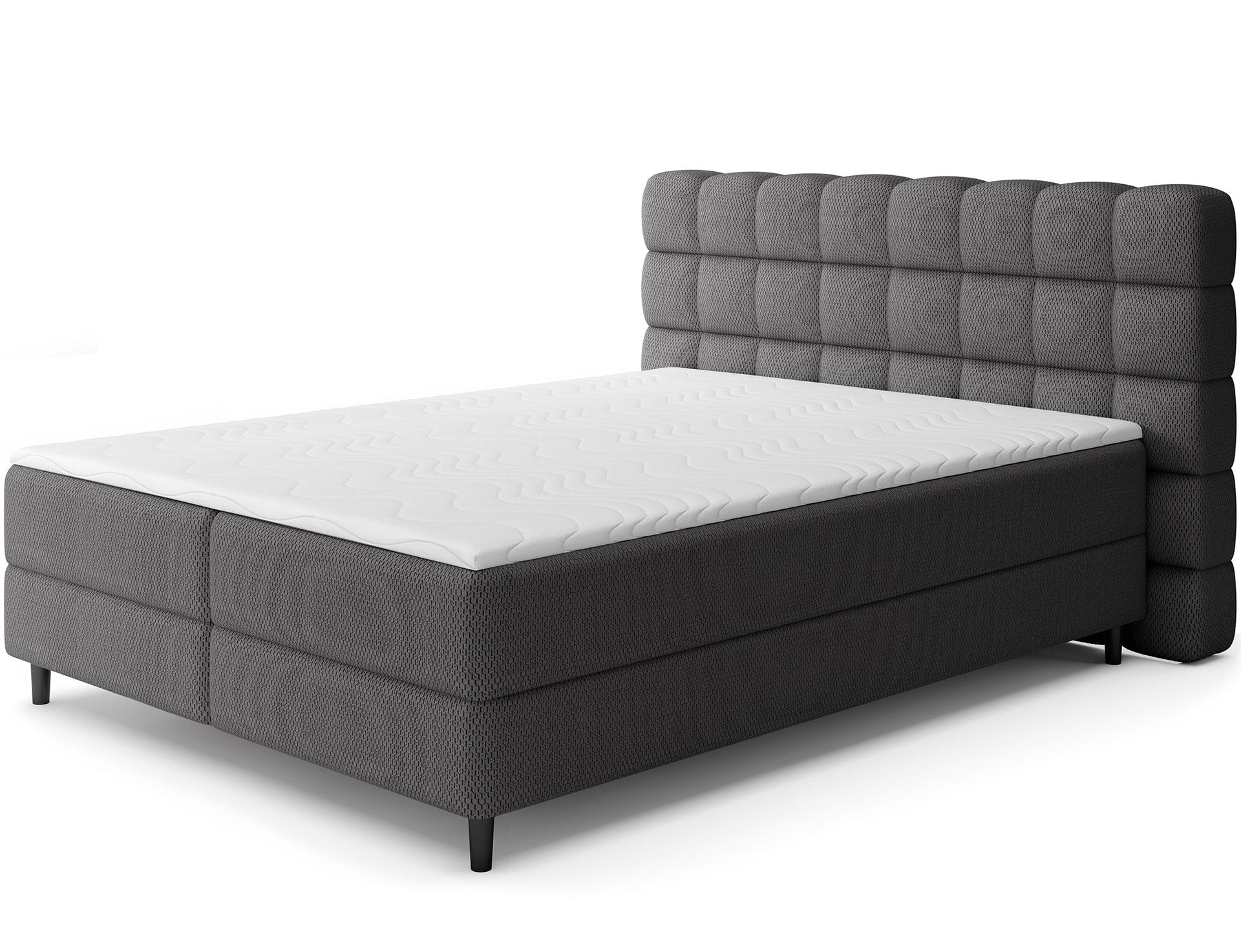 Camma sengesett kontinentalseng med oppbevaring 180x200 cm - Calmora 05