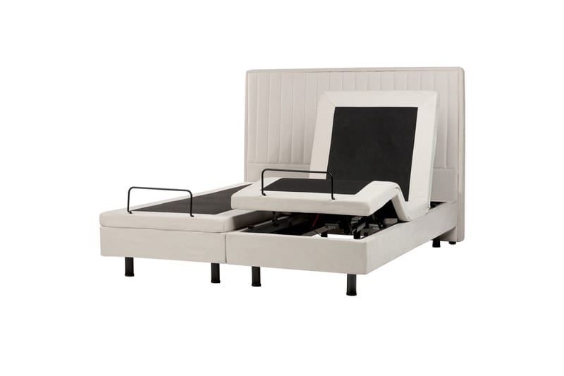 Carleigh Sengramme 160x200 cm - Beige - Møbler - Senger - Dobbeltsenger