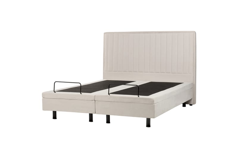 Carleigh Sengramme 160x200 cm - Beige - Møbler - Senger - Dobbeltsenger