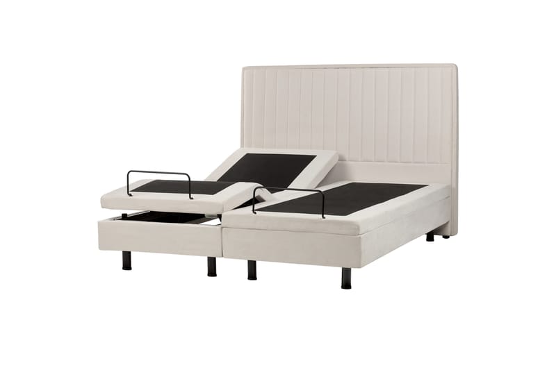 Carleigh Sengramme 160x200 cm - Beige - Møbler - Senger - Sengeramme & sengestamme