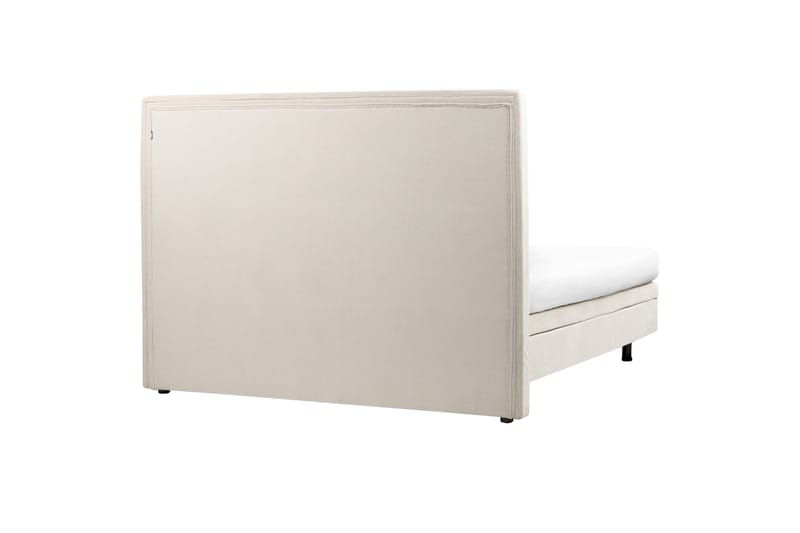 Carleigh Sengramme 160x200 cm - Beige - Møbler - Senger - Komplett sengepakke