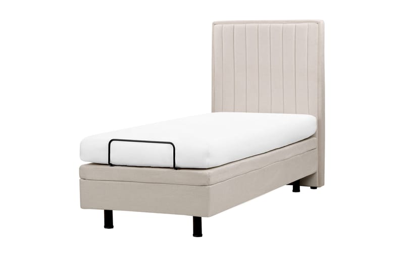 Carleigh Sengramme 80x200 cm - Beige - Møbler - Senger - Dobbeltsenger