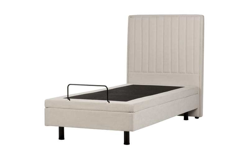 Carleigh Sengramme 90x200 cm - Beige - Møbler - Senger - Dobbeltsenger
