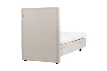 Carleigh Sengramme 90x200 cm - Beige - Møbler - Senger - Dobbeltsenger