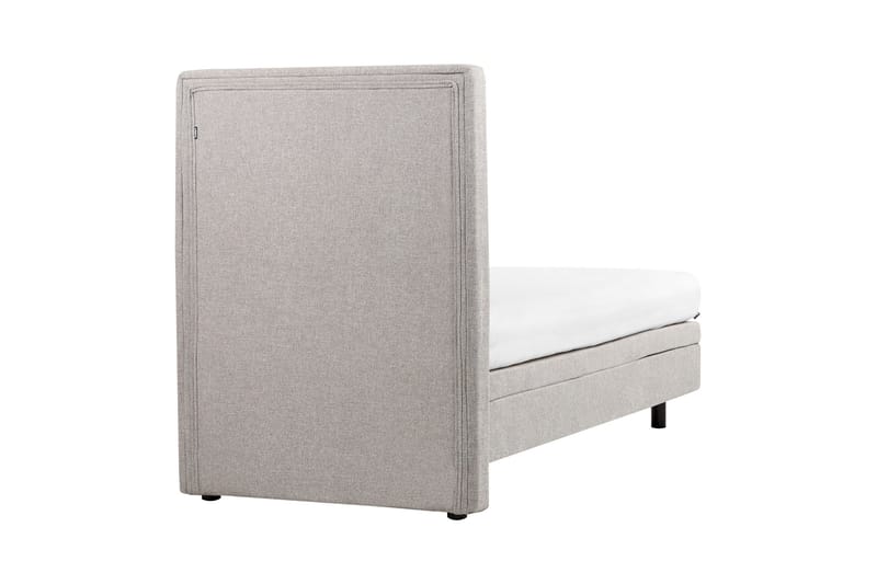 Carleigh Sengramme 90x200 cm - Grå - Møbler - Senger - Enkeltsenger
