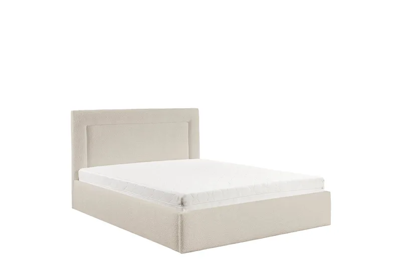 Carve Oppbevaringsseng - Beige - Møbler - Senger - Sengeramme & sengestamme