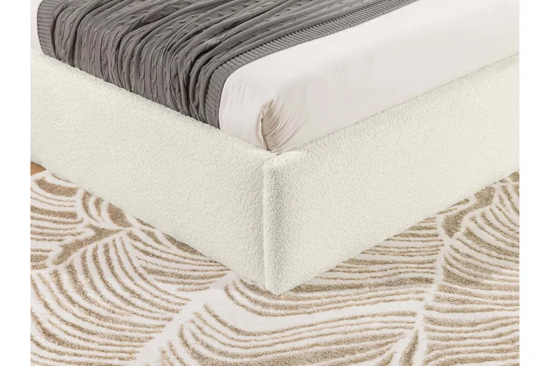 Carve Oppbevaringsseng - Beige - Møbler - Senger - Sengeramme & sengestamme