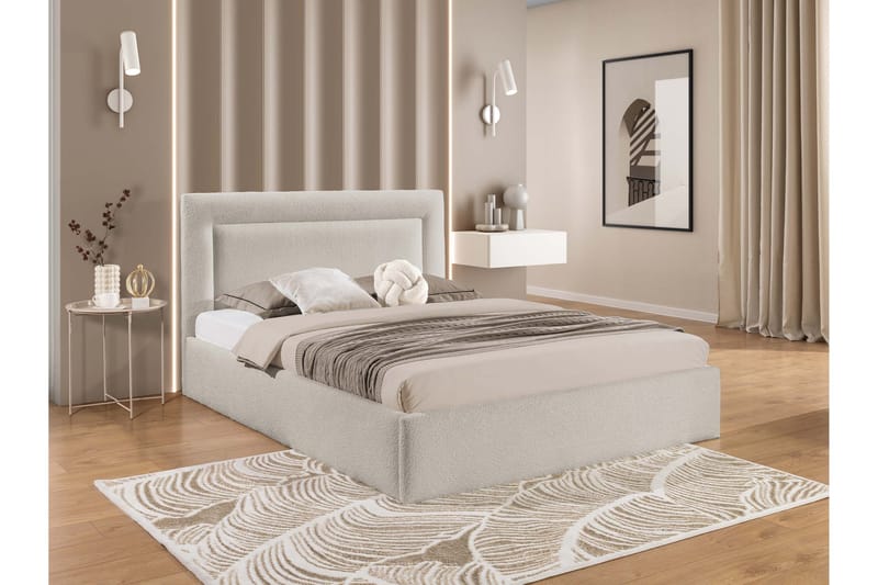 Carve Oppbevaringsseng - Brun - Møbler - Senger - Sengeramme & sengestamme