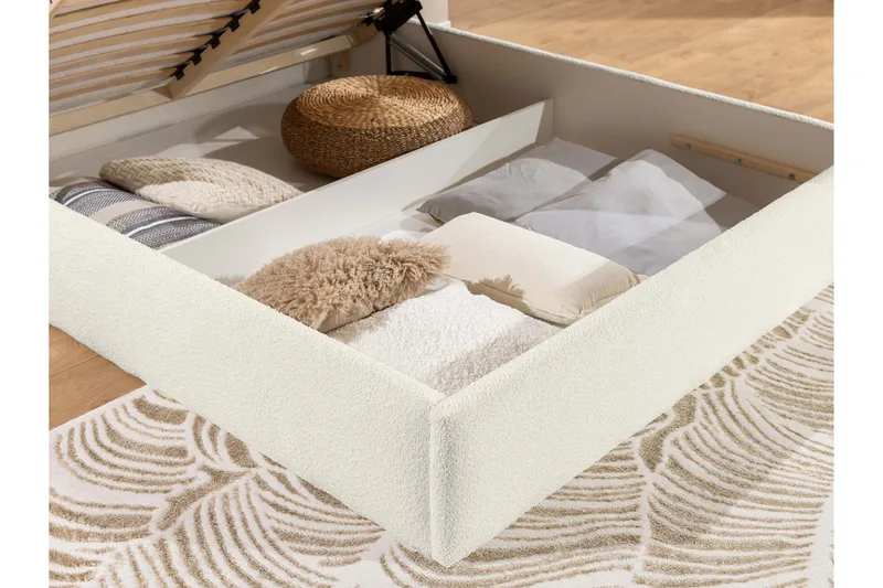 Carve Oppbevaringsseng - Grå - Møbler - Senger - Sengeramme & sengestamme