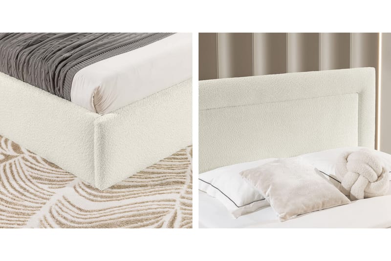 Carve Oppbevaringsseng - Grå - Møbler - Senger - Sengeramme & sengestamme