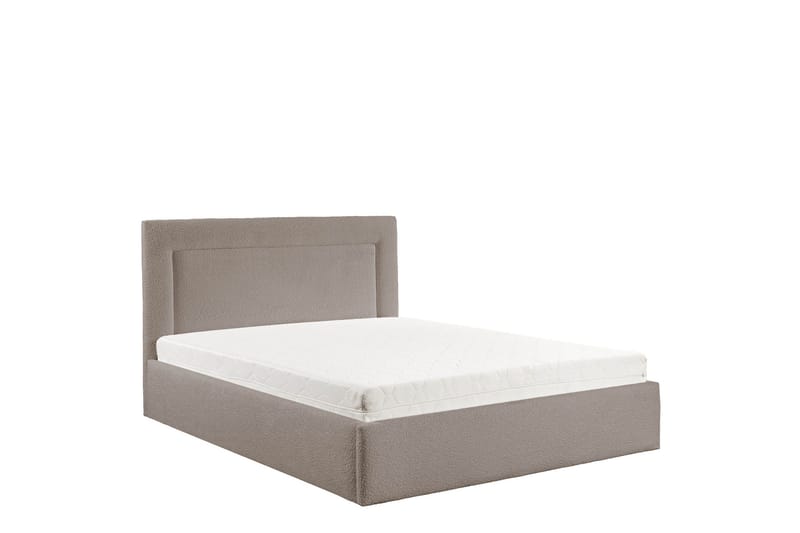 Carve Oppbevaringsseng - Grå - Møbler - Senger - Sengeramme & sengestamme