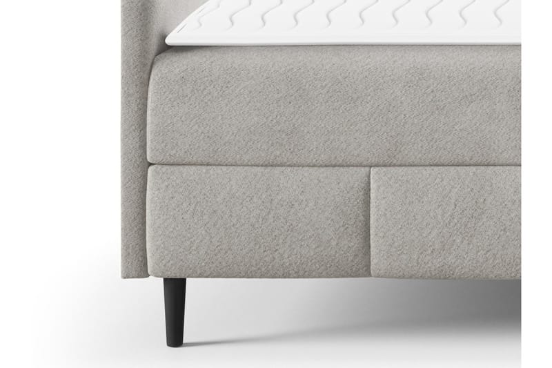 Celestine Oppbevaringsseng 200x200 cm - Beige - Møbler - Senger - Komplett sengepakke