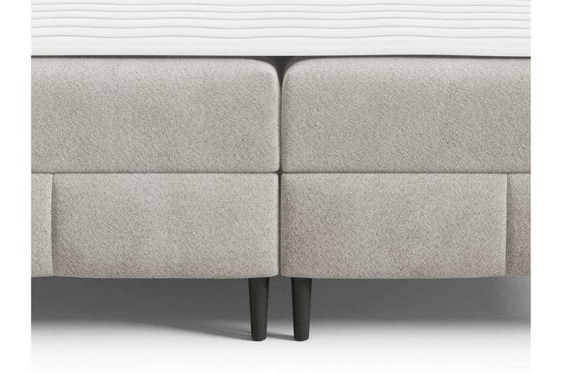 Celestine Oppbevaringsseng 200x200 cm - Hvit - Møbler - Senger - Komplett sengepakke