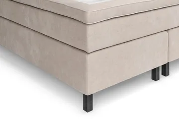 Celine Kontinentalseng 180x200 cm - Beige/Fløyel - Møbler - Senger - Komplett sengepakke