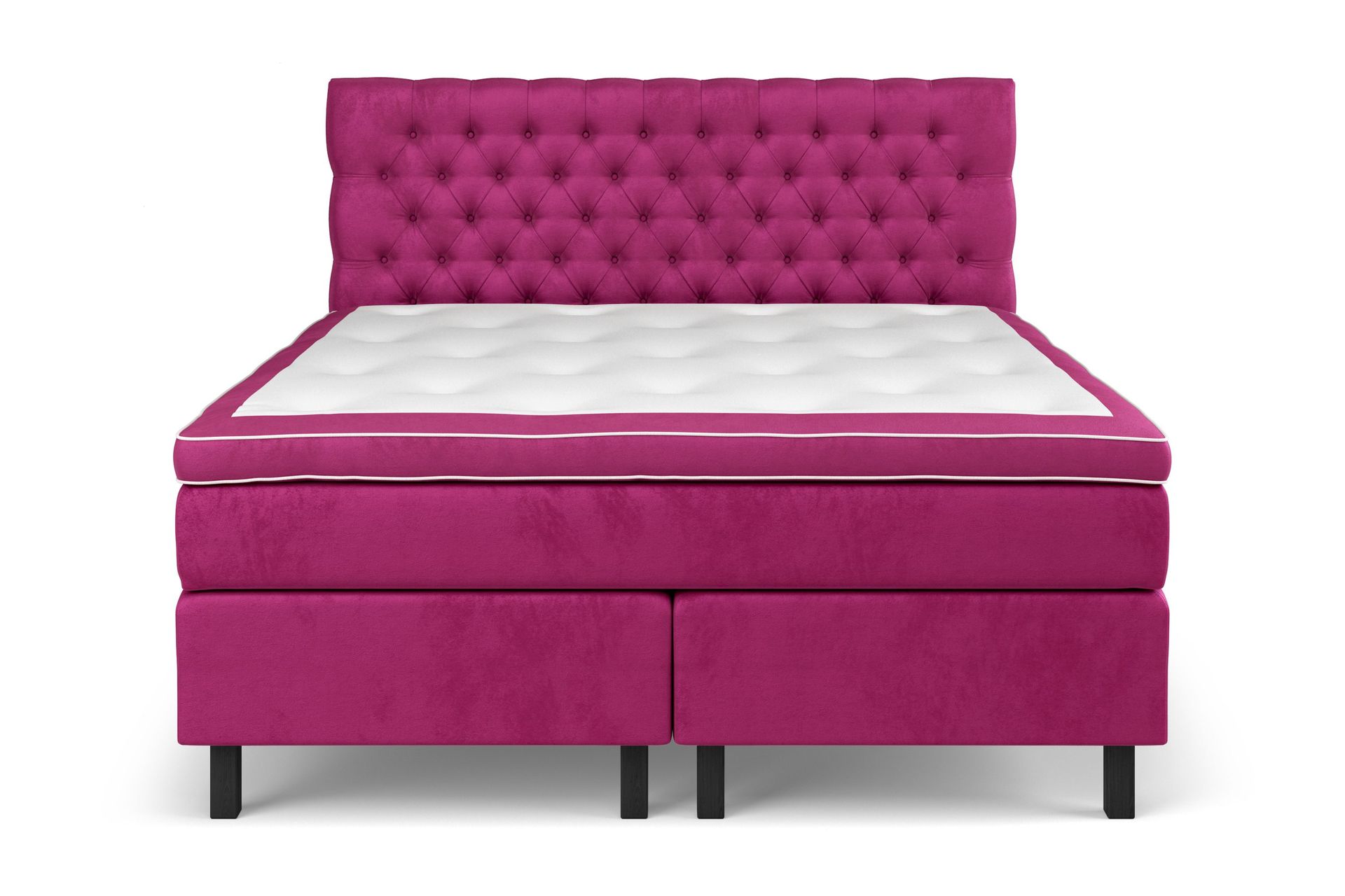 Celine Kontinentalseng 180x200 cm - Rosa/Fløyel