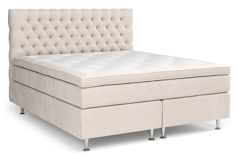 Celine Sengepakke 210x210 cm - Beige - Møbler - Senger - Komplett sengepakke