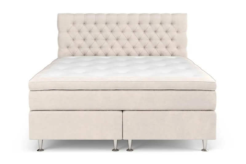 Celine Sengepakke 210x210 cm - Beige - Møbler - Senger - Komplett sengepakke