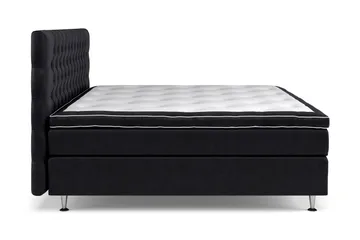 Celine Sengepakke 210x210 cm - Svart/Fløyel - Møbler - Senger - Kontinentalsenger