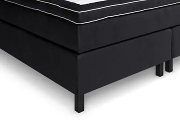Celine Sengepakke 210x210 cm - Svart/Fløyel - Møbler - Senger - Kontinentalsenger