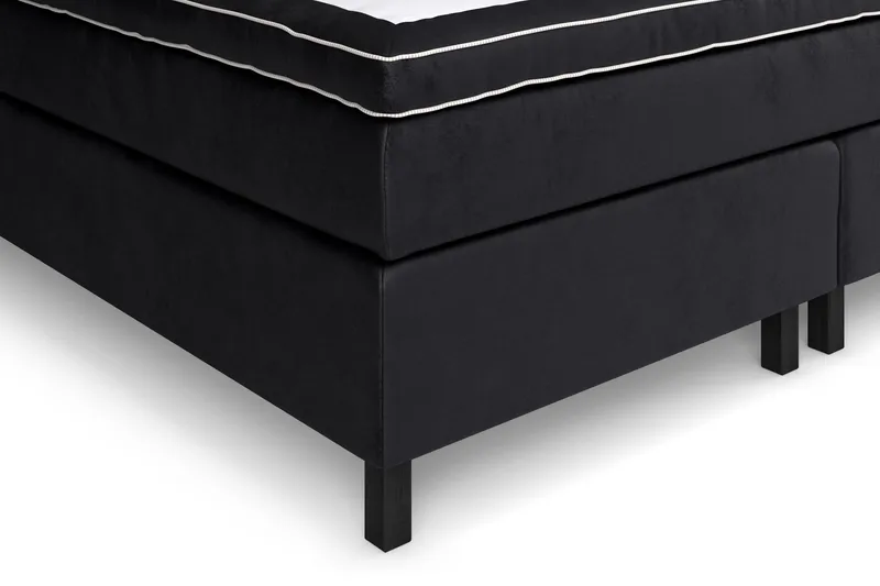 Celine Sengepakke 210x210 cm - Svart/Fløyel - Møbler - Senger - Kontinentalsenger