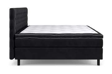 Celine Sengepakke 210x210 cm - Svart/Fløyel - Møbler - Senger - Kontinentalsenger
