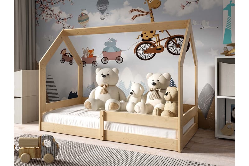 Cenon Sengeramme 80x160 cm - Brun - Møbler - Senger - Sengeramme & sengestamme