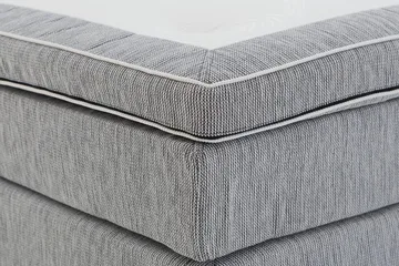 Charleston Komplett Sengepakke 120x200 Lysegrå - Møbler - Senger - Komplett sengepakke