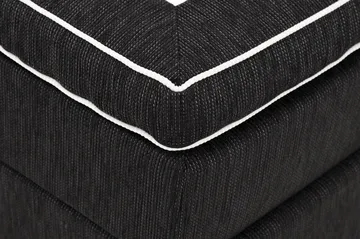Charleston Komplett Sengepakke 180x200 cm - Sort - Møbler - Senger - Komplett sengepakke