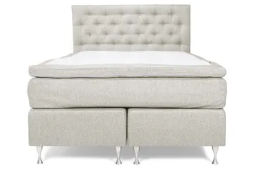 Cloud Komplett Sengepakke 140x200 - Beige - Møbler - Senger - Komplett sengepakke