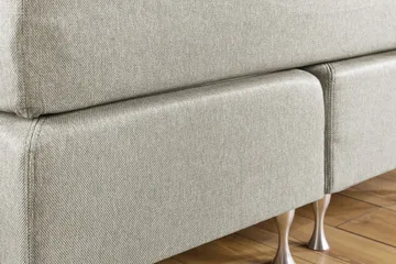 Cloud Komplett Sengepakke 140x200 - Sider Beige/Hvit - Møbler - Senger - Komplett sengepakke