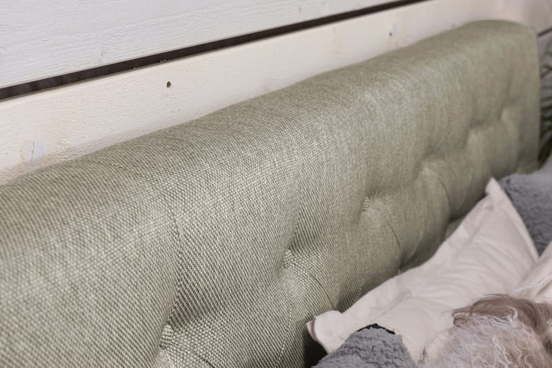 Cloud Komplett Sengepakke 140x200 - Sider Beige/Hvit - Møbler - Senger - Komplett sengepakke