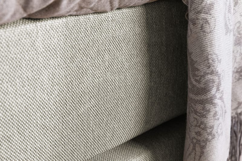 Cloud Komplett Sengepakke 140x200 - Sider Beige/Hvit - Møbler - Senger - Komplett sengepakke