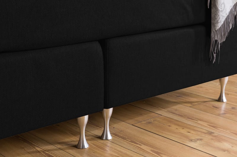 Cloud Komplett Sengepakke 160x200 - Svart - Møbler - Senger - Komplett sengepakke