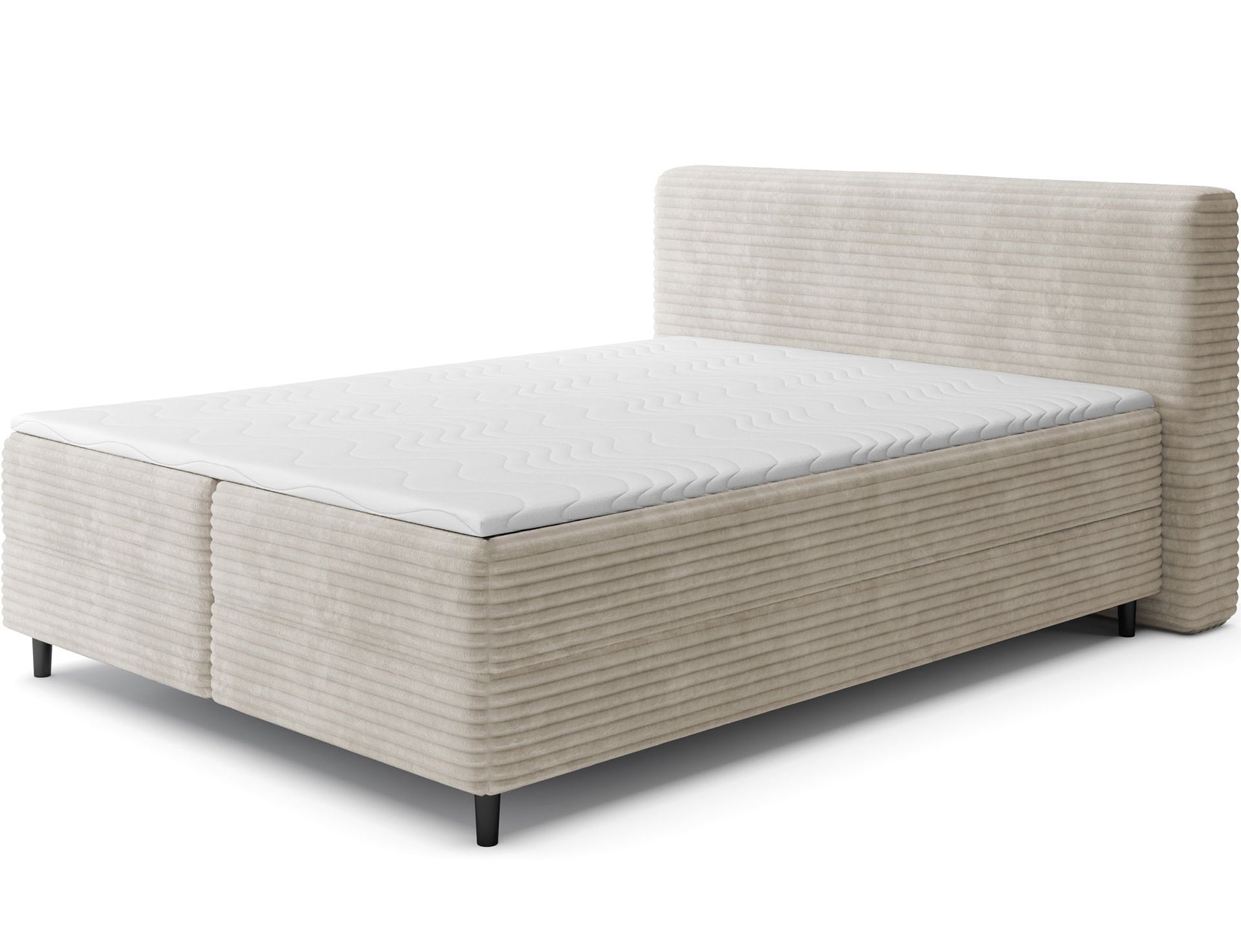 Cortiko sengepakke kontinentalseng med oppbevaring 140x200 cm - Modullo 01