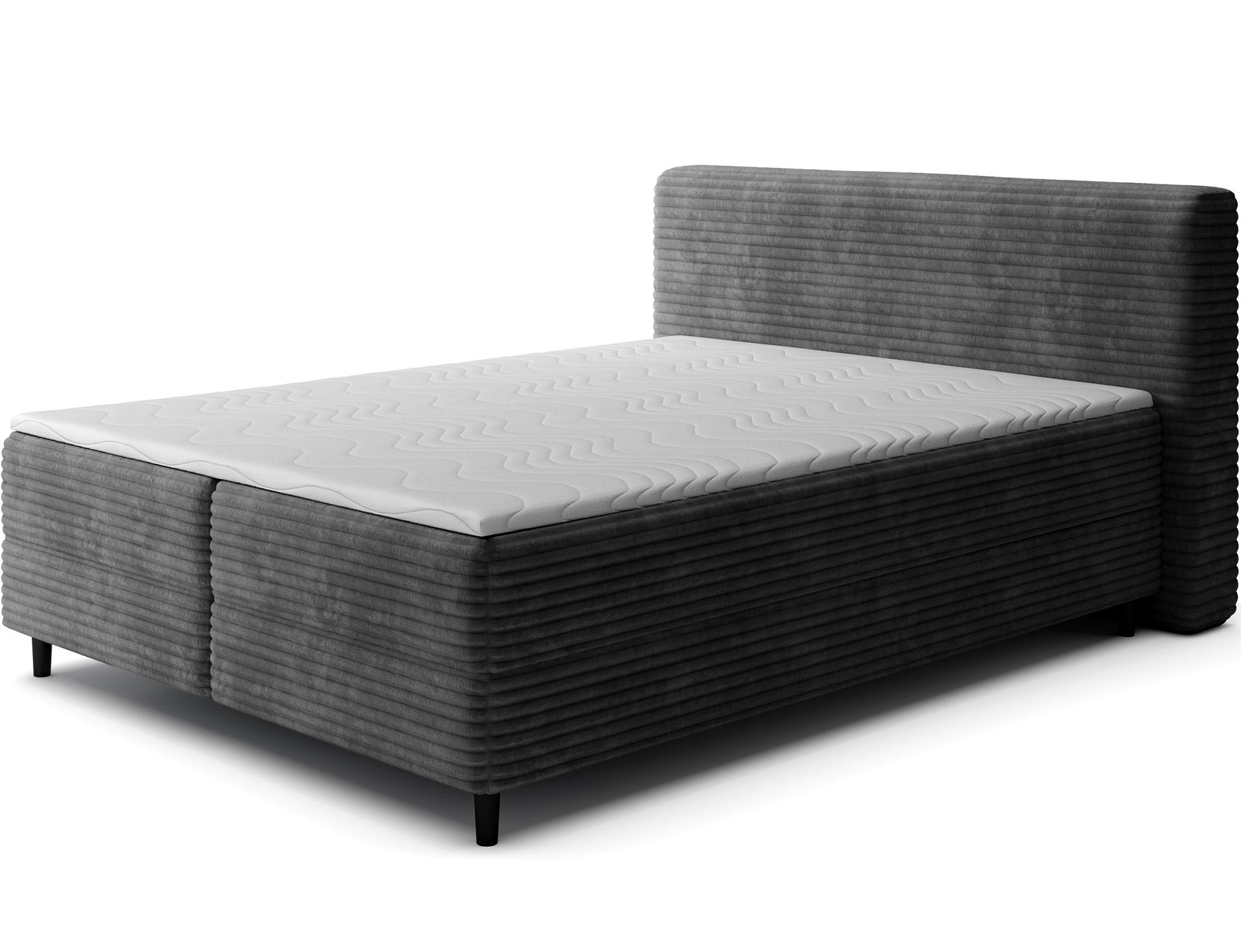 Cortiko sengesett kontinentalseng med oppbevaring 180x200 cm - Modullo 04