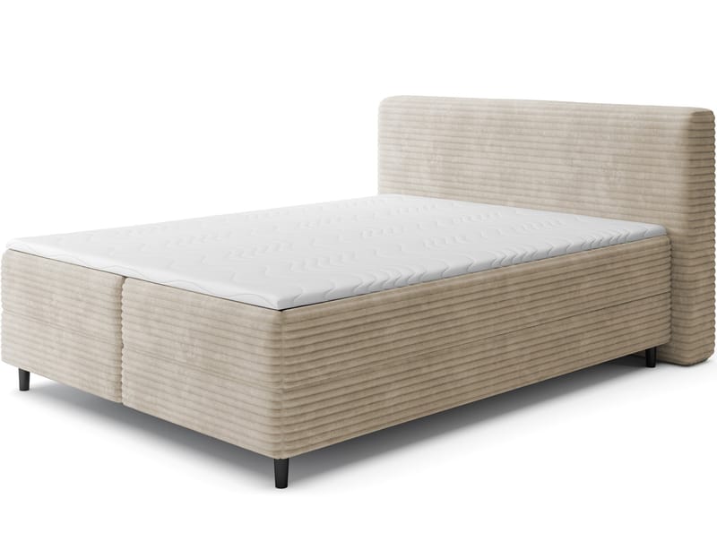 Cortiko sengesett kontinentalseng med oppbevaring 180x200 cm, Modullo 18