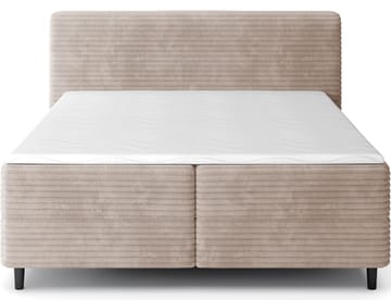 Cortiko sengesett kontinentalseng med oppbevaring 180x200 cm - svart - Møbler - Senger - Kontinentalsenger