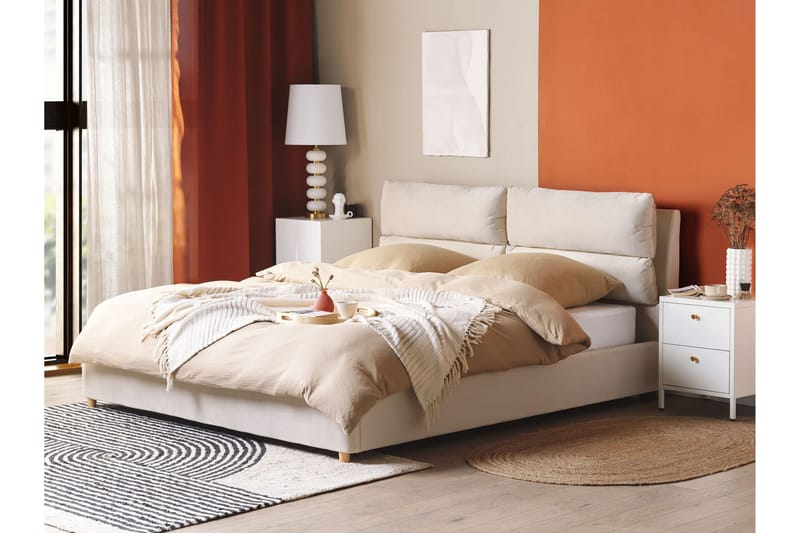 Daxxon Sengramme 180x200 cm - Beige - Møbler - Senger - Sengeramme & sengestamme