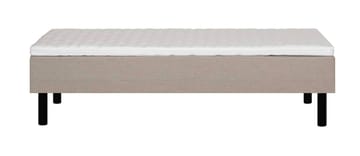 Daybed HOME4YOU Lande 90x200 cm Beige - Beige - Møbler - Senger - Enkeltsenger