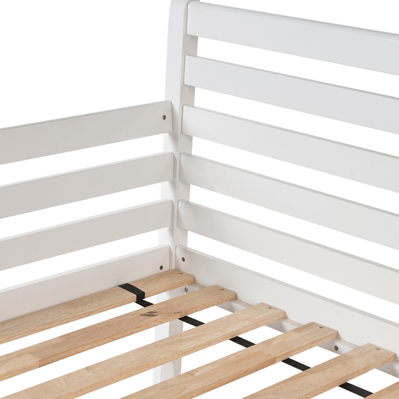 Daybed Theza Hvit - Hvit - Møbler - Senger - Gjesteseng & ekstraseng - Uttrekkbar seng