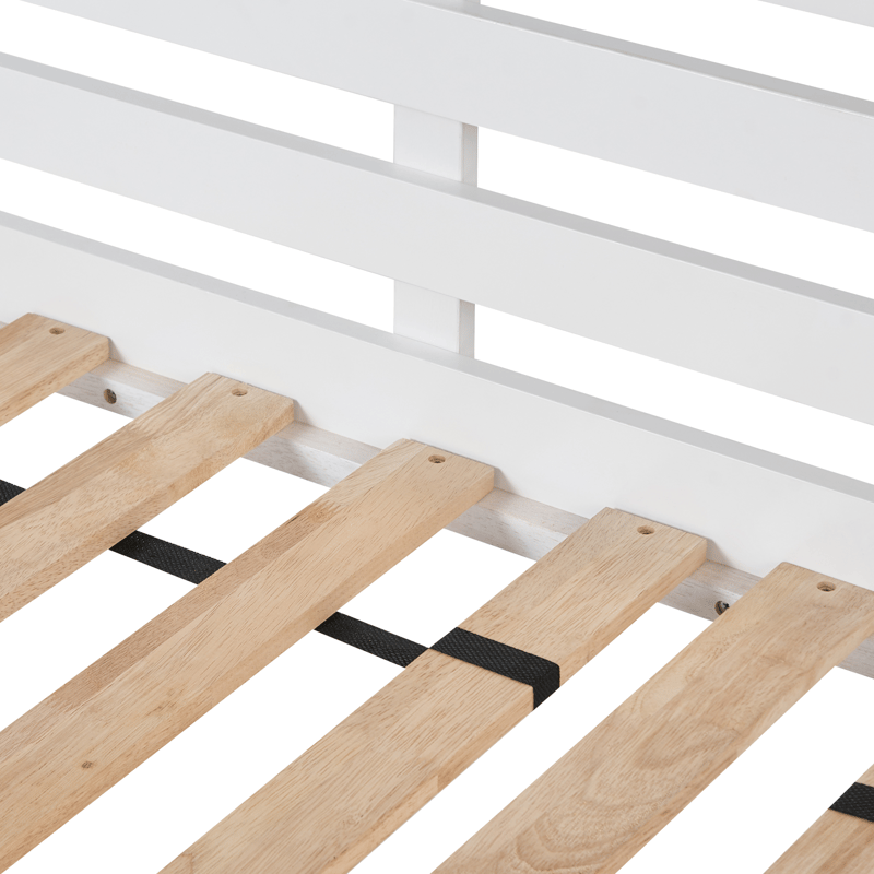 Daybed Theza Hvit - Hvit - Møbler - Senger - Gjesteseng & ekstraseng - Uttrekkbar seng