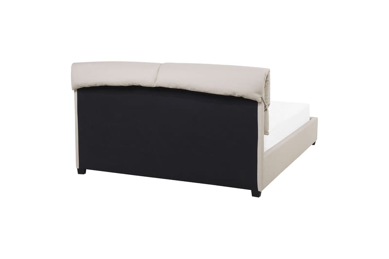 Deagan Vannseng 160x200 cm - Beige/Mørkt tre - Møbler - Senger - Vannsenger