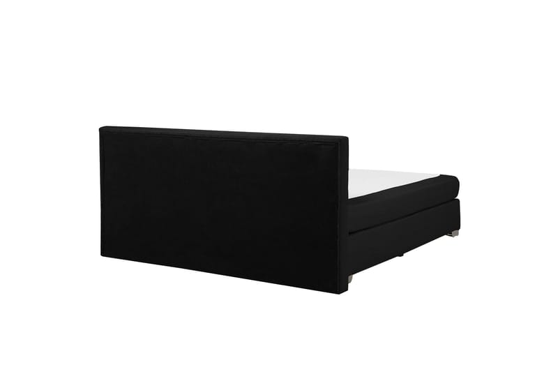 Denae Kontinentalseng 180x200 cm - Svart/Sølv - Møbler - Senger - Kontinentalsenger