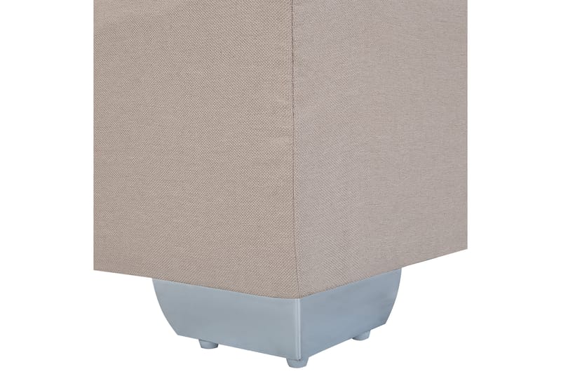 Denae Kontinentalseng 90x200 cm - Beige/Sølv - Møbler - Senger - Enkeltsenger