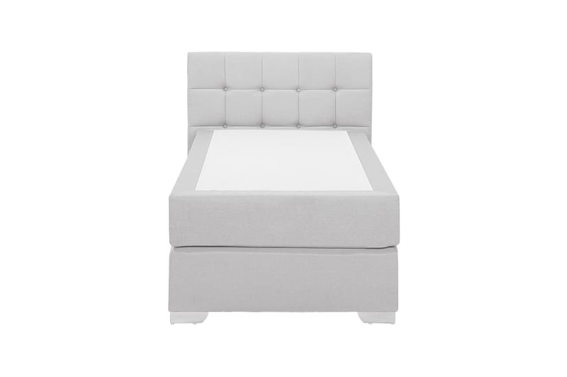 Denae Kontinentalseng 90x200 cm, Grå/Sølv